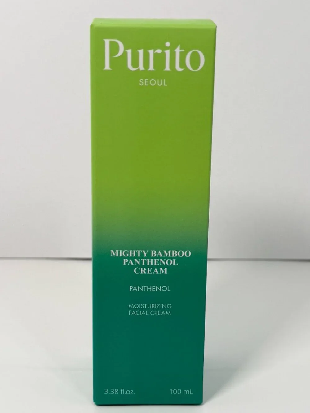 Purito Mighty Bamboo Panthenol Cream 100mL Barrier Repair Moisturizer NEW